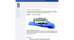 Desktop Screenshot of getec-afm.com